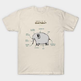 Anatomy of an Elephant T-Shirt